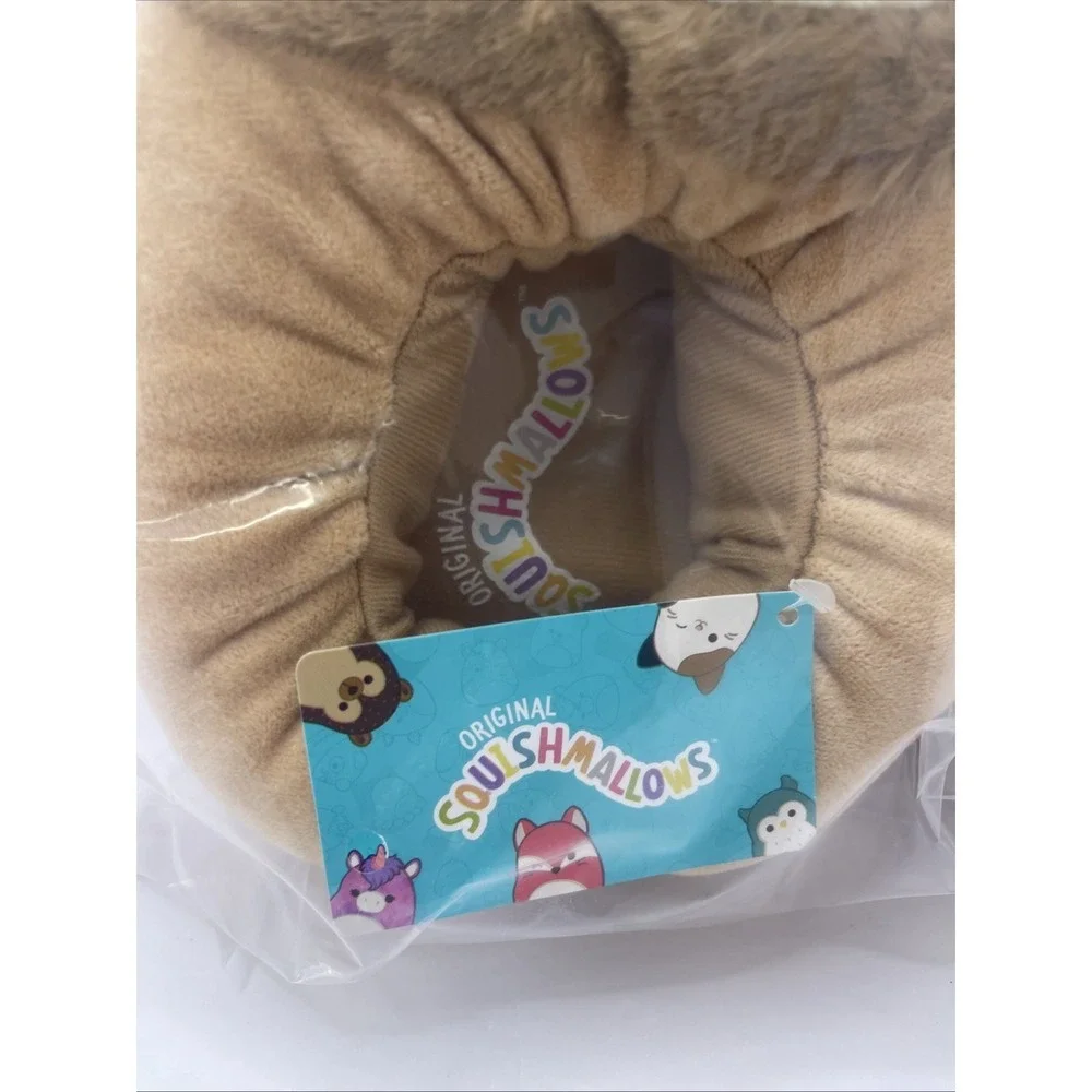 Benny The Bigfoot Squishmallow Kids Slippers Size 6-7 New Will Fit Women's Sz's