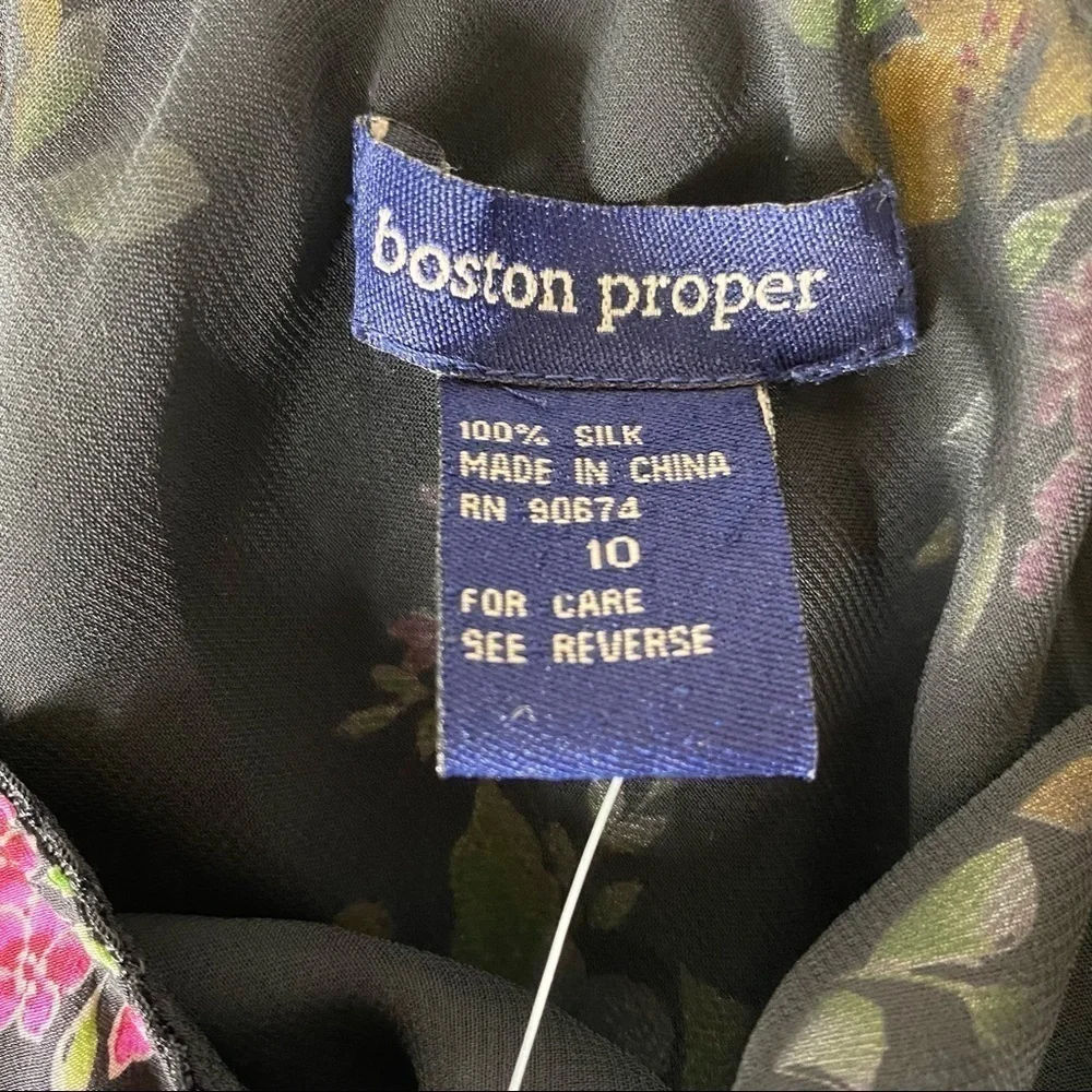 Boston Proper hem fabric elastic