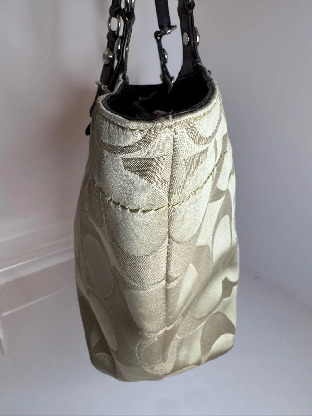 Coach signature khaki