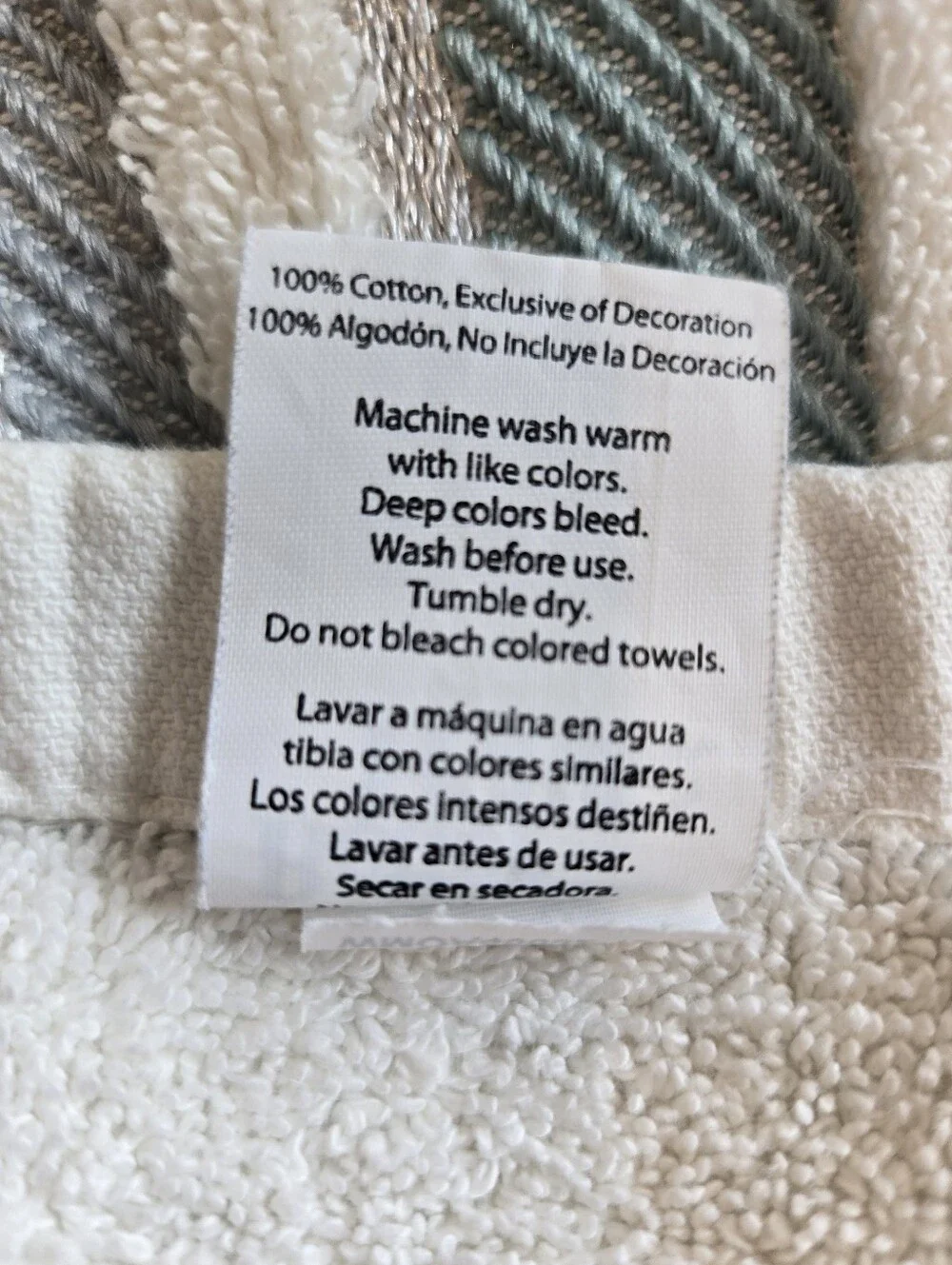 Better Homes And Gardens plush cream