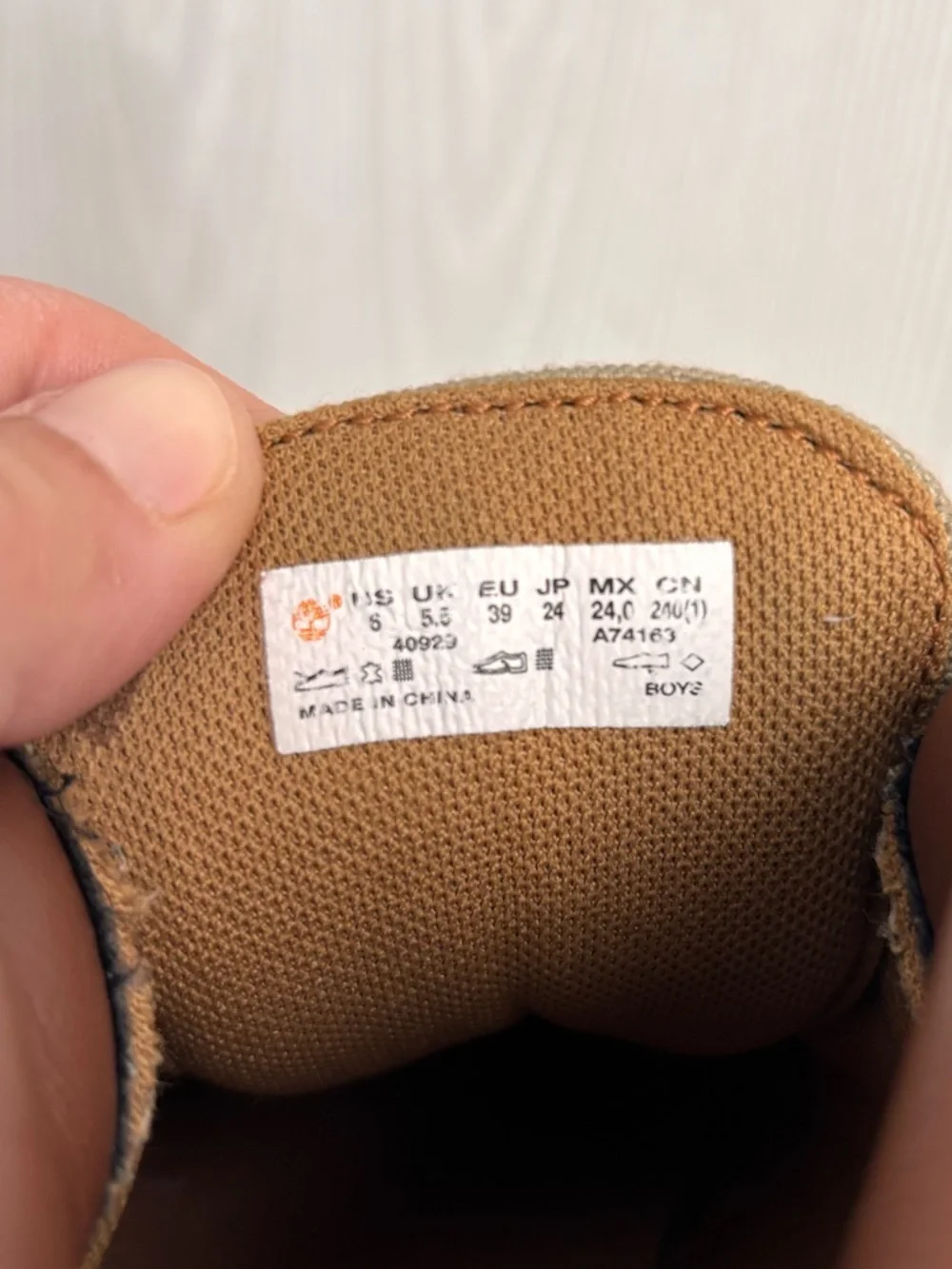Timberland new without