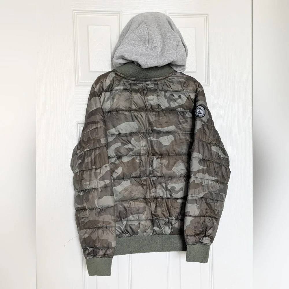 Justice girls camouflage