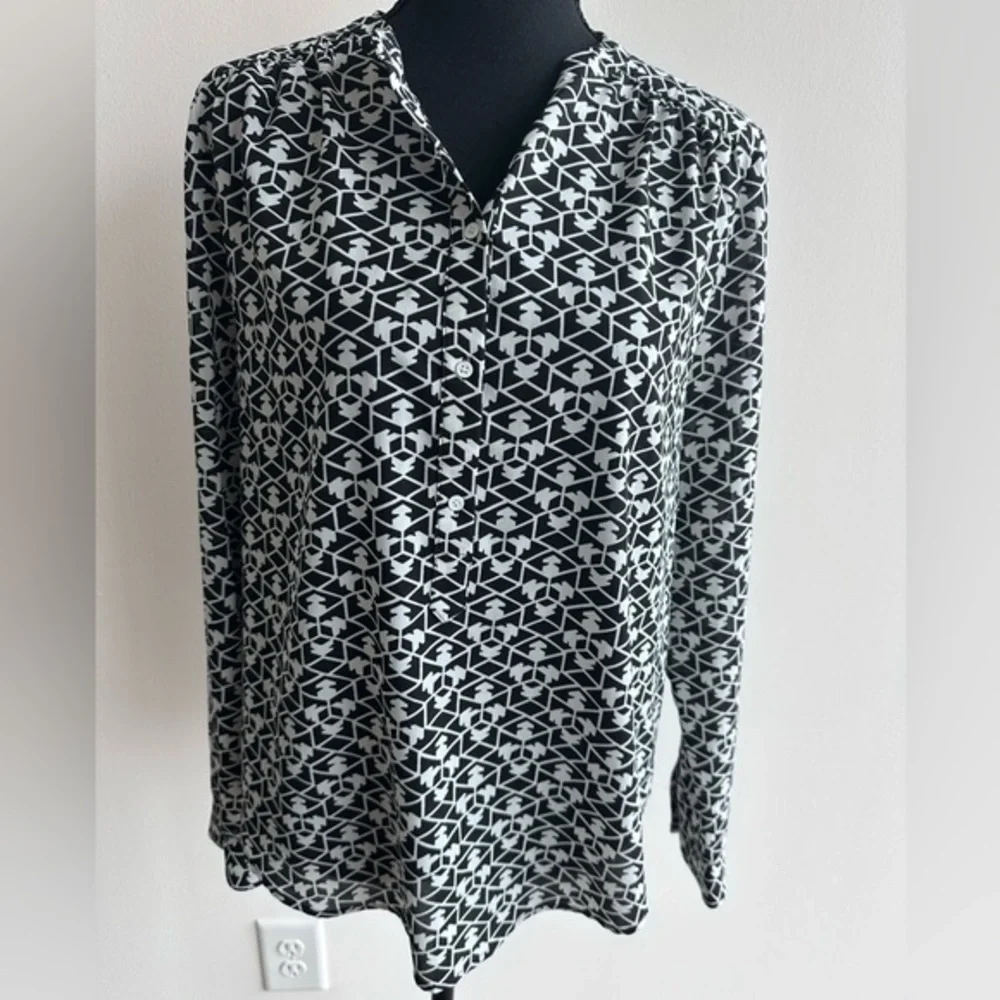 J.Crew Patterned Blouse