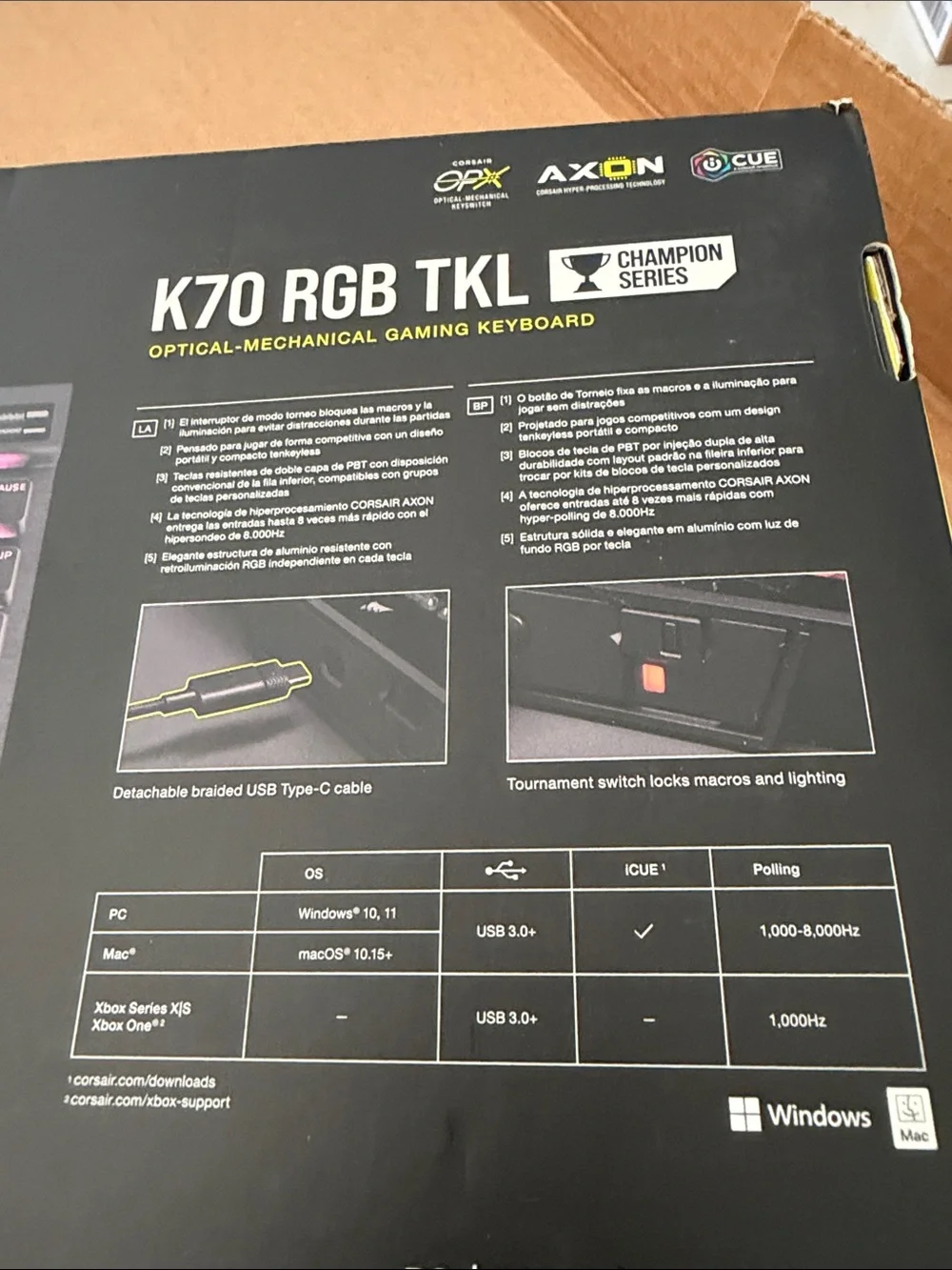 Corsair tenkeyless mechanical