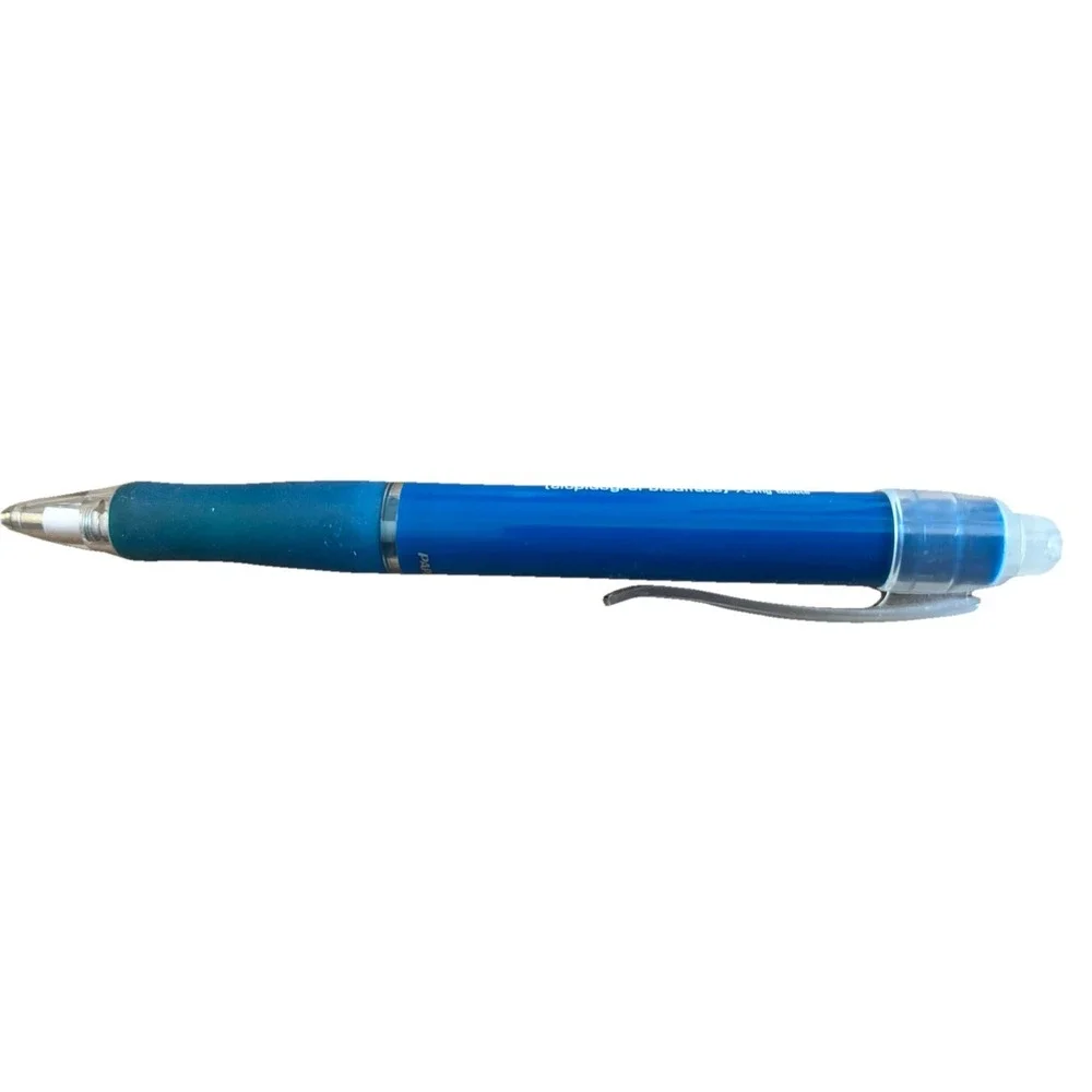 Vintage Drug Rep Promo PLAVIX® Ballpoint Pen collectible Doesn't Write Needs Ink