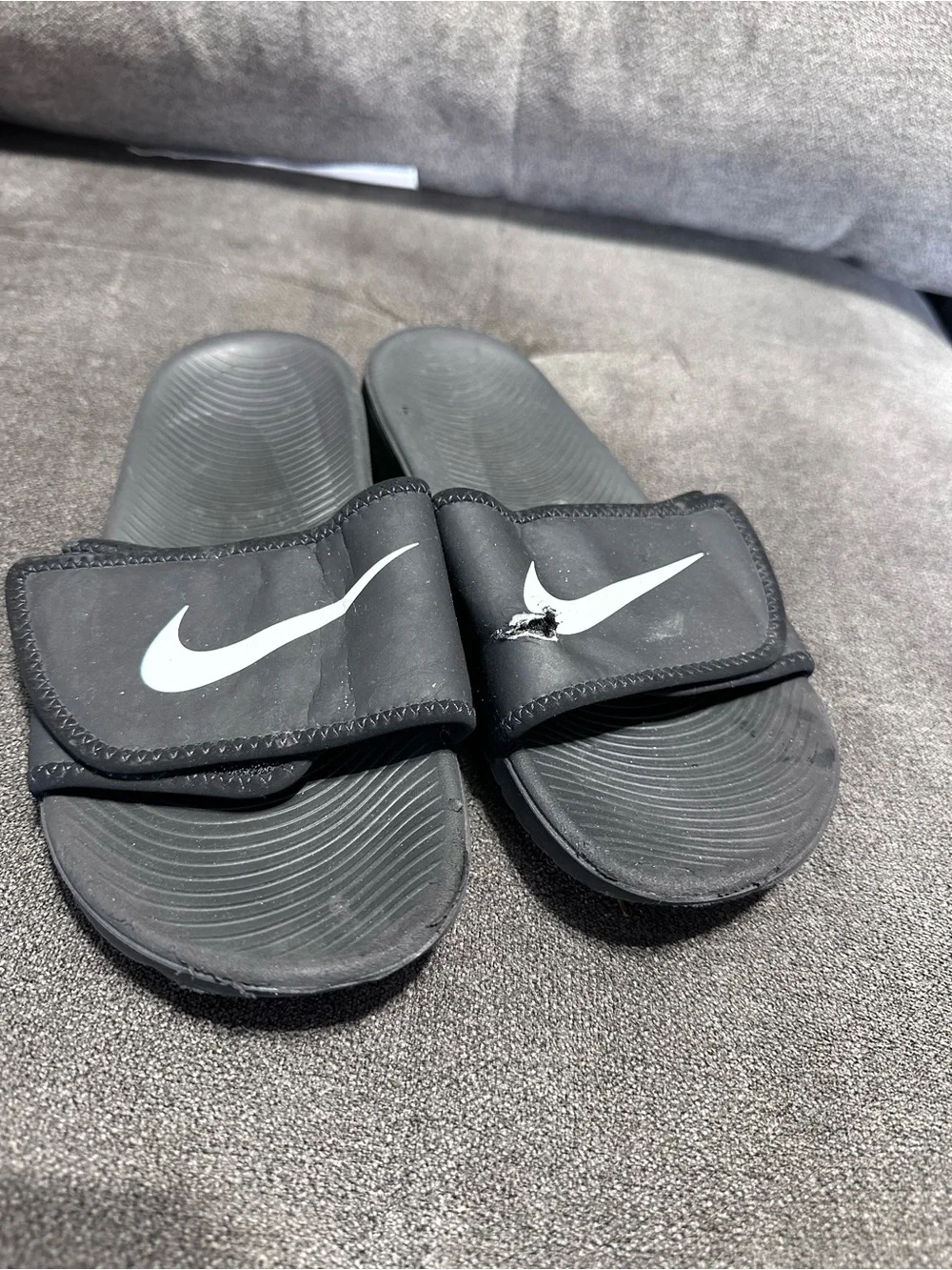 Nike Kawa Adjust Slides – Youth Size 4Y (EU 36)