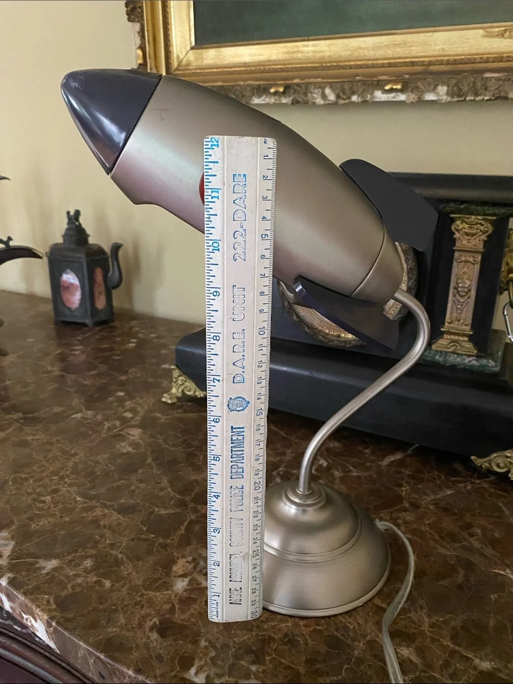 POTTERY BARN KIDS Rocketship Lamp Light