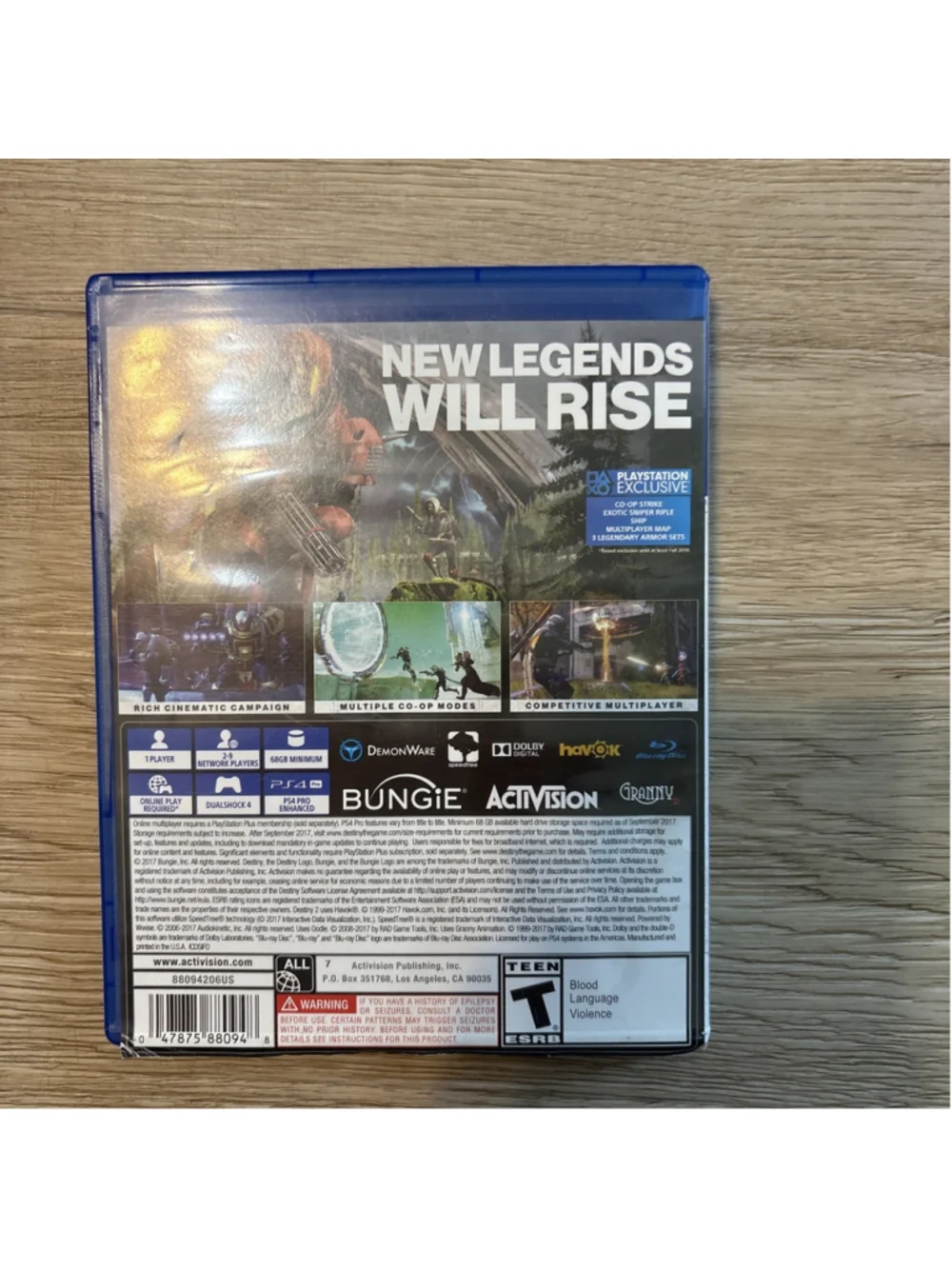 Activision destiny first