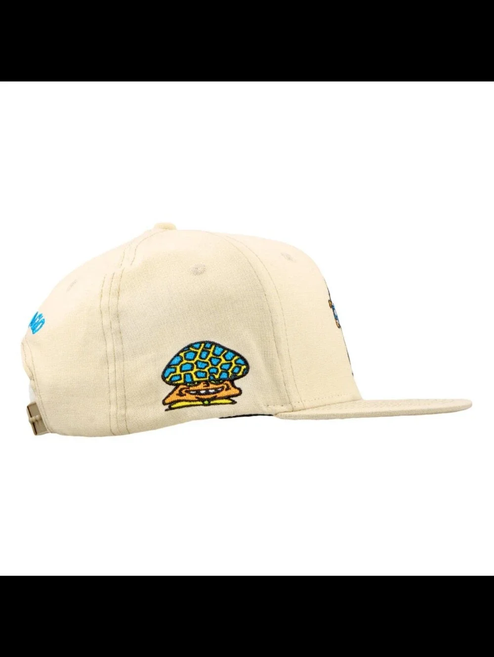 Grassroots California x Killer Acid Mushroom Tan Snapback Hat (Limited Edition)