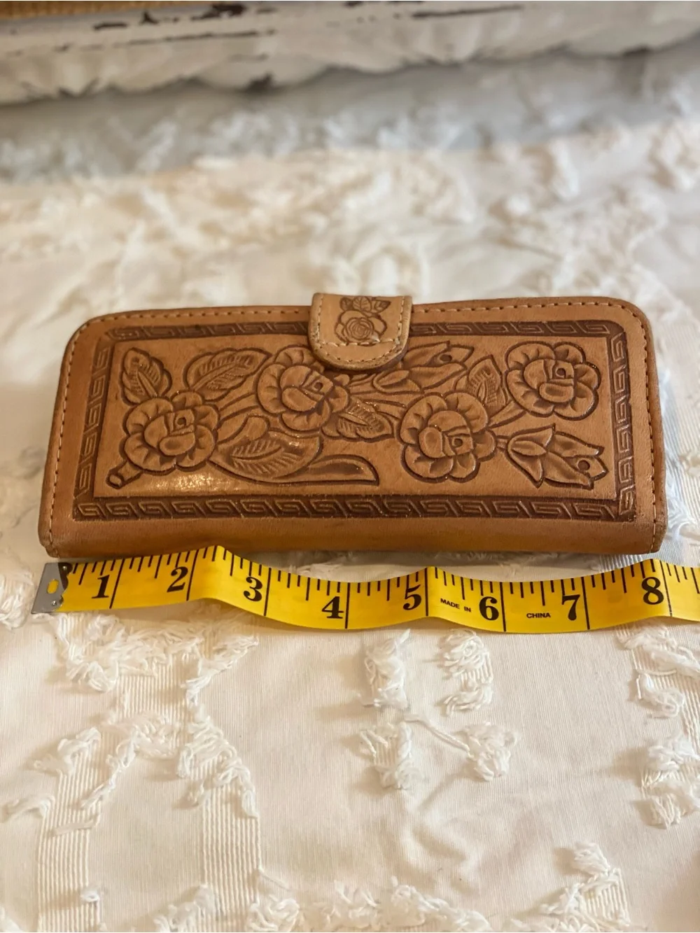 Handmade vintage hand