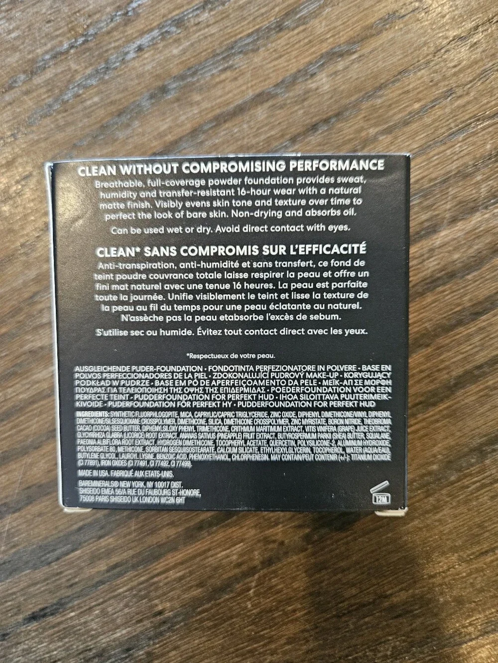 bareMinerals powder foundation
