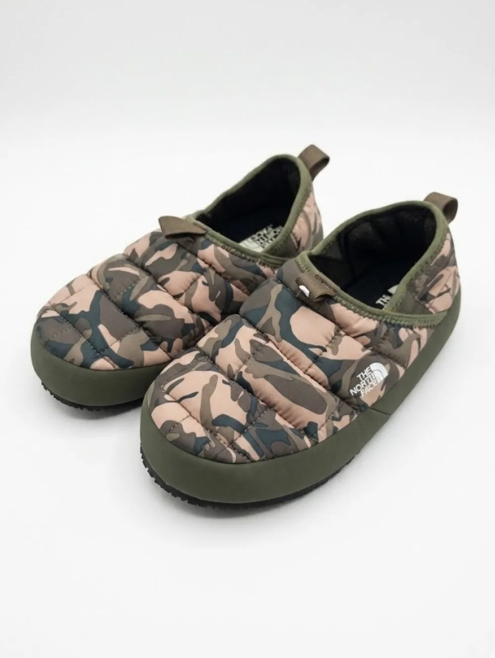 The North Face Youth Boys THERMOBALL Traction Mules II Size 5 Camo