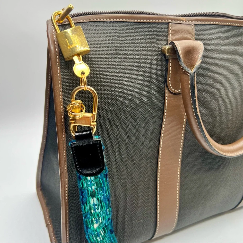 Dunhill Black and Brown Travel Bag