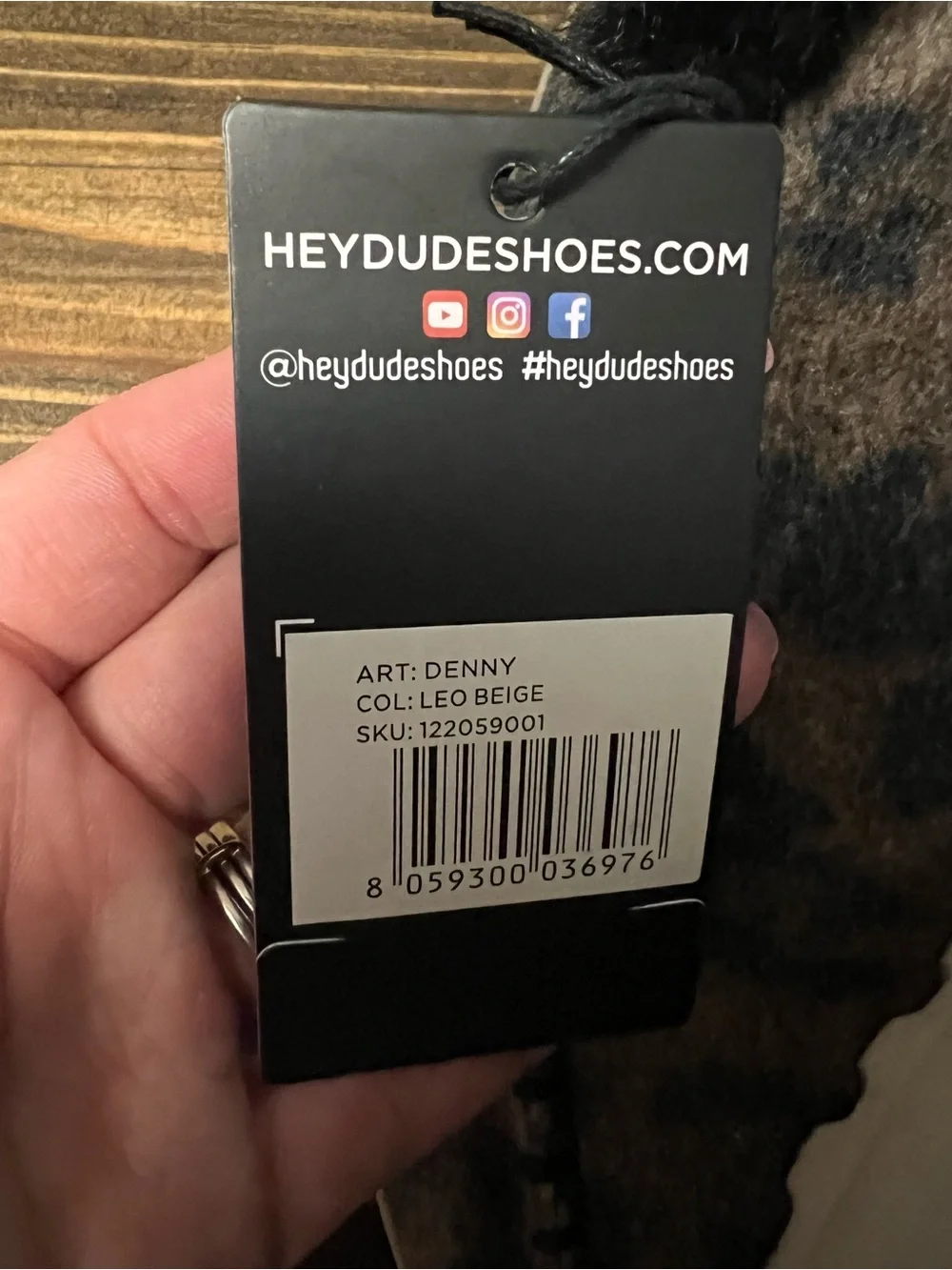 Hey Dude soft faux