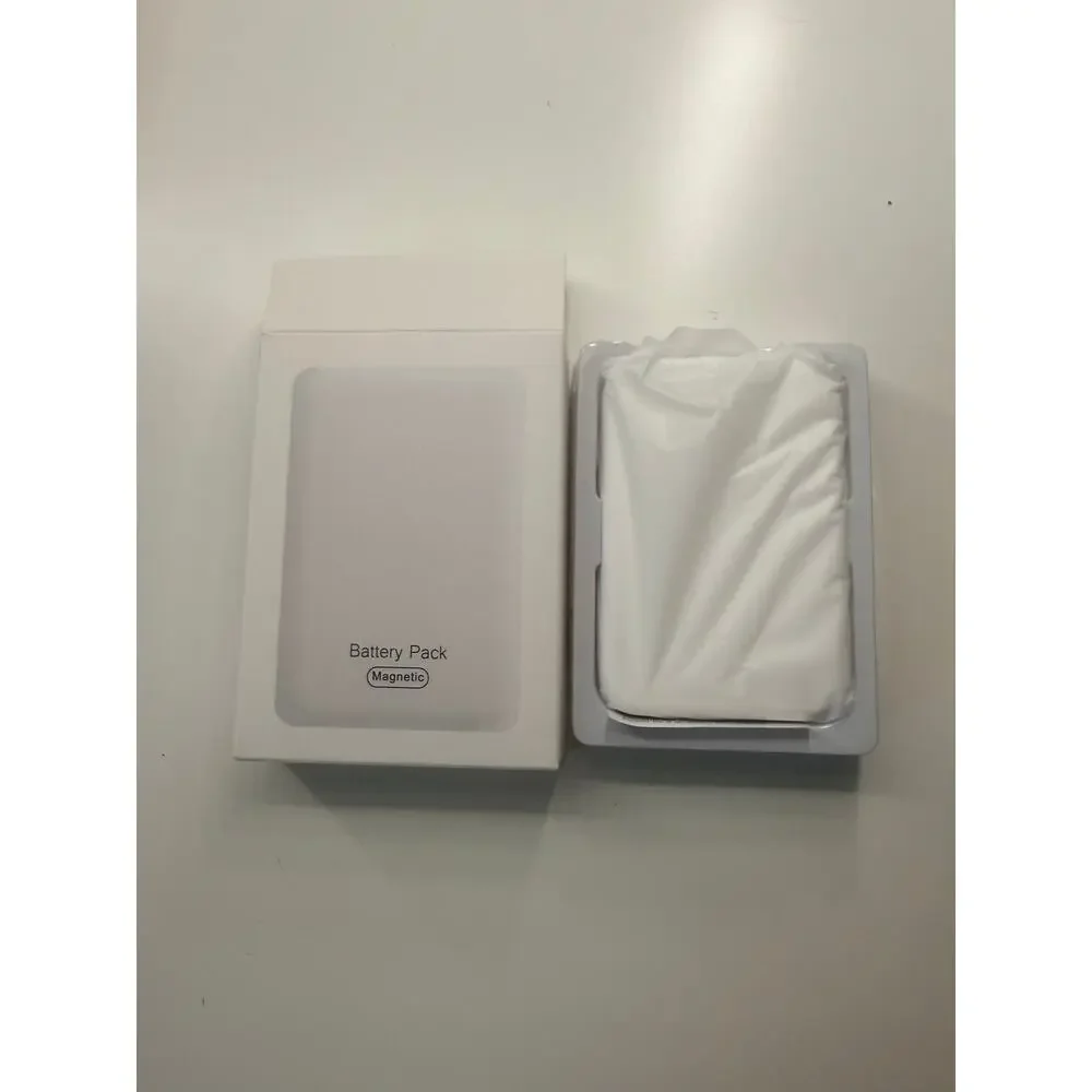 Magnetic Wireless Power Bank 5000mAh – Portable Fast Charging Battery Pack