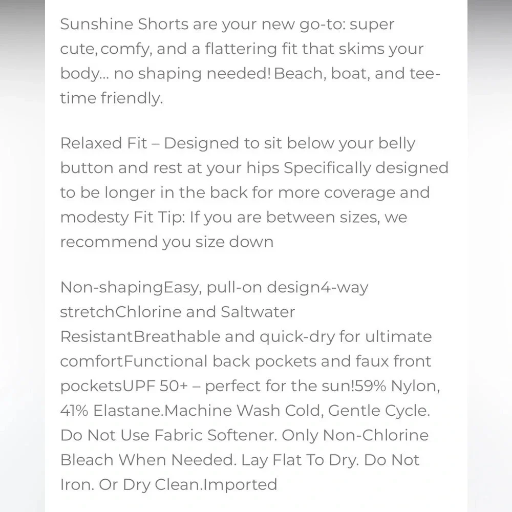 SPANX sunshine short