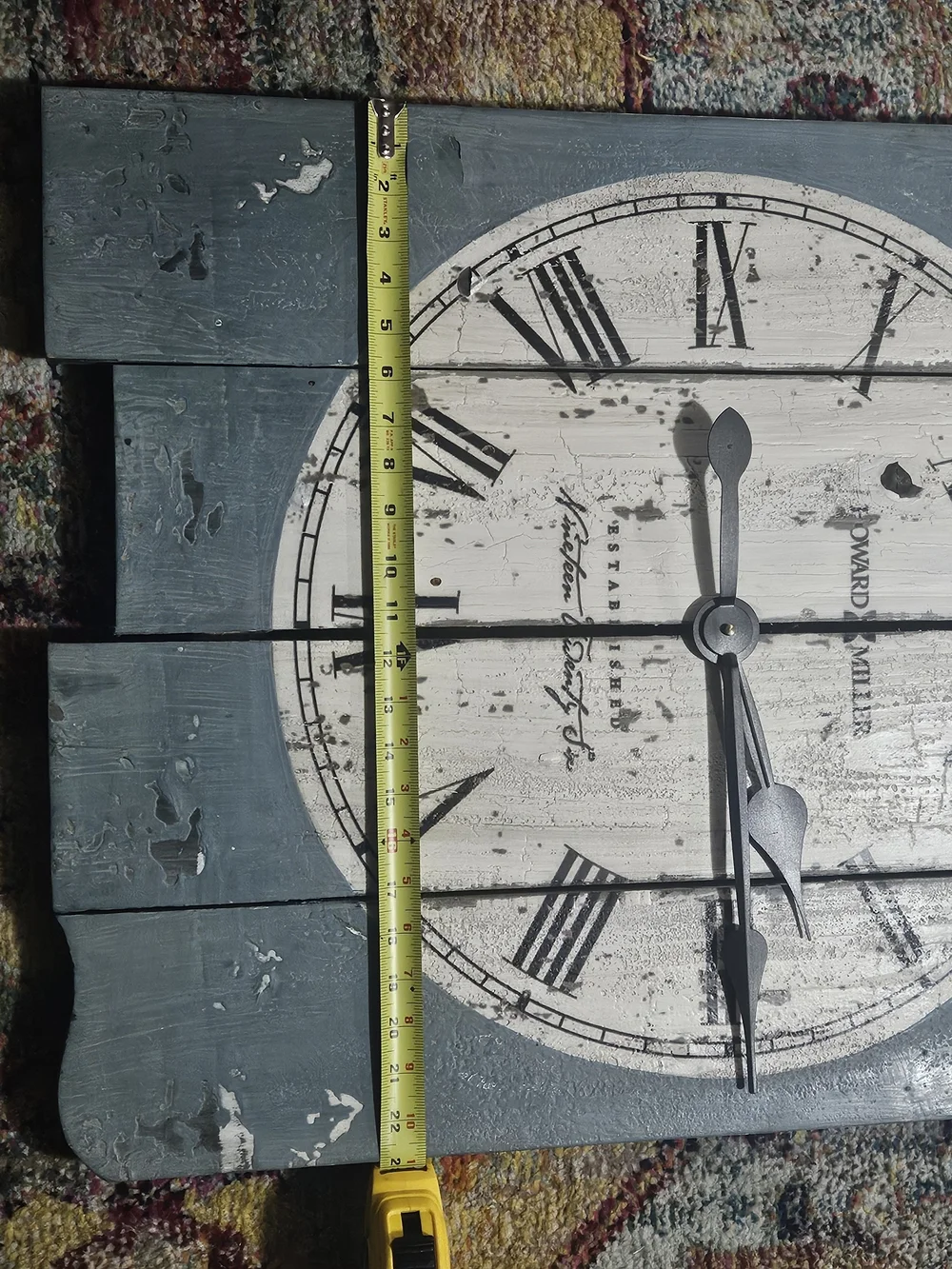 HOWARD MILLER MACK ROAD WALL CLOCK