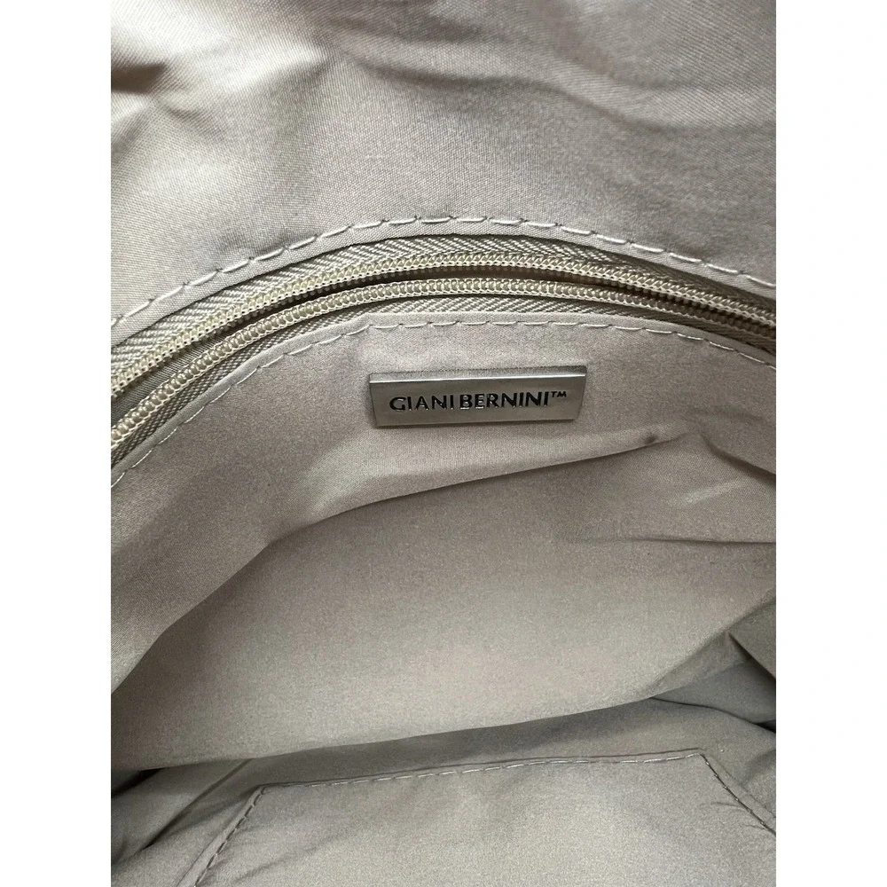 Giani Bernini Genuine Leather Green Crossbody‎ Purse