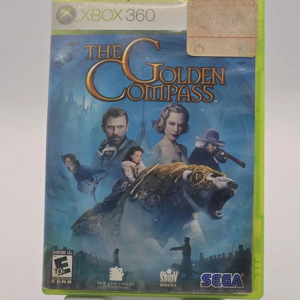 The Golden‎ Compass Xbox 360 Video Game Complete CIB Sega Fantasy Adventure RPG