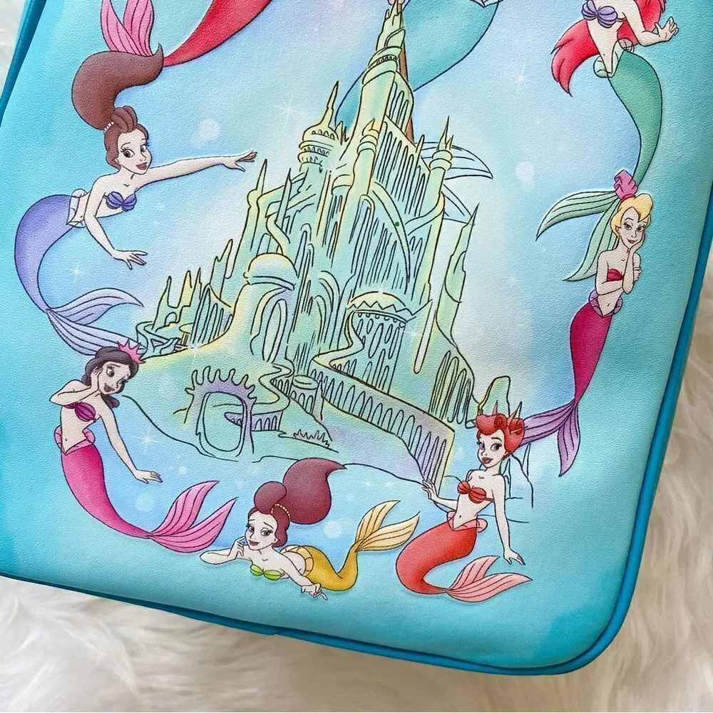 Loungefly Disney The Little Mermaid Ariel Family Mini Backpack