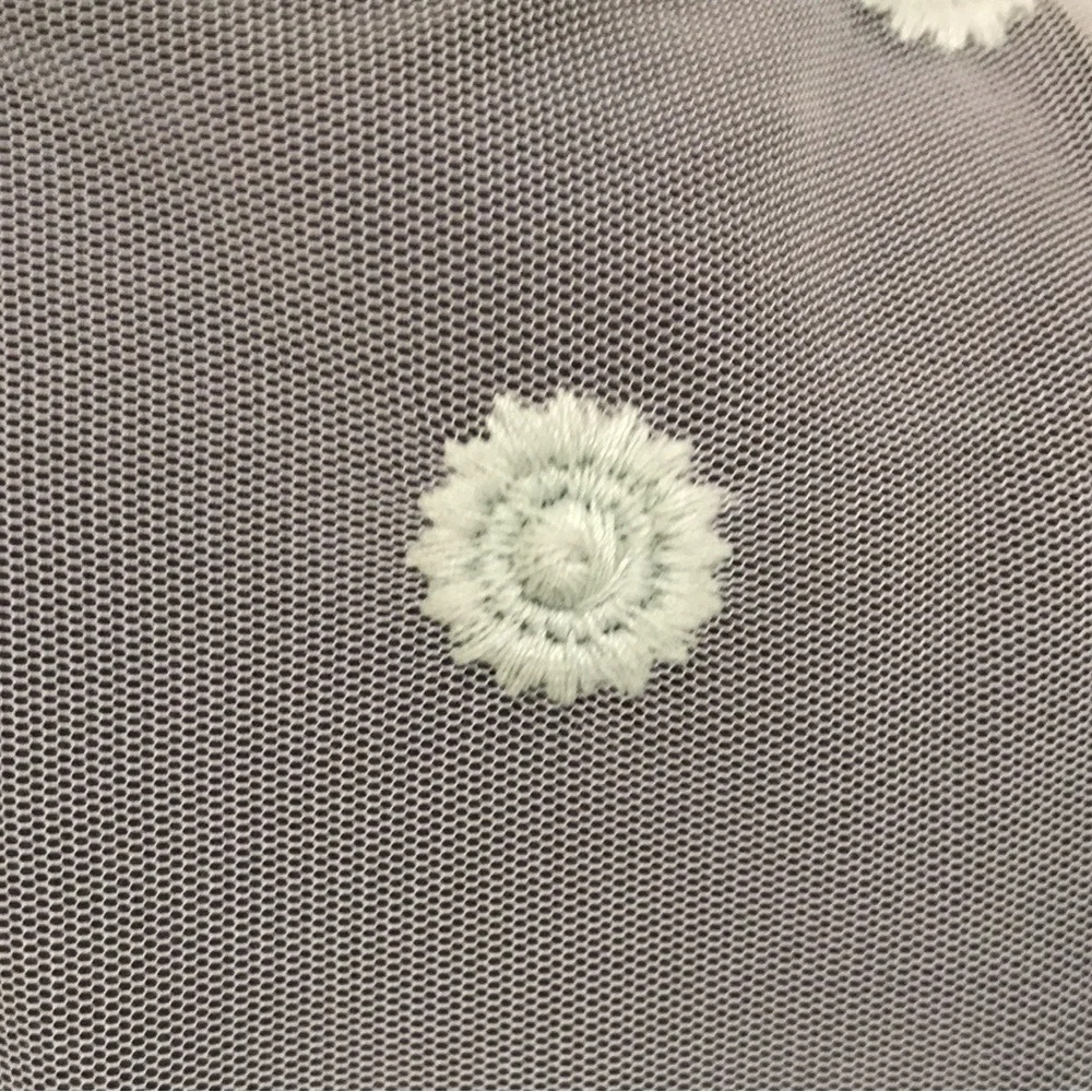 Abercrombie & Fitch Mint Embroidered Maxi Dress