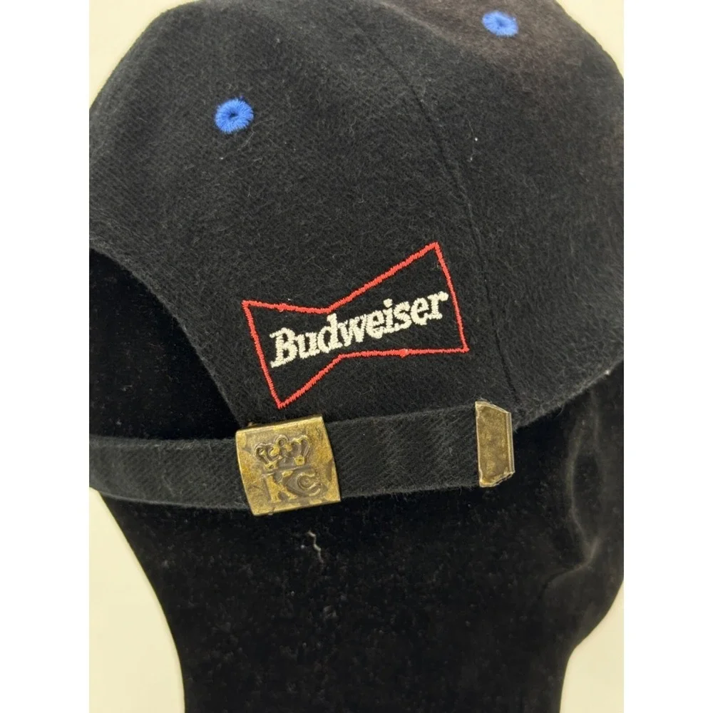 *VINTAGE* Budweiser NBA Orlando Magic‎ 90s Hat Blue brim KC
