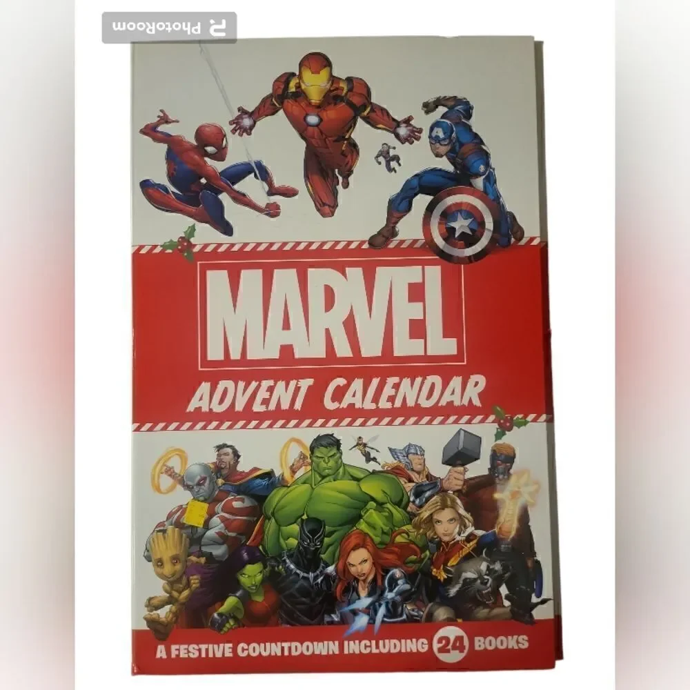 MARVEL ADVENT CALENDAR UNTIED   NEVER USED