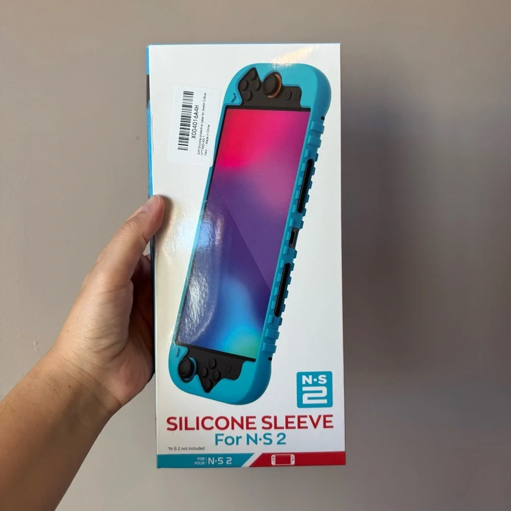 Brand New in Box N-S 2 Silicone Sleeve in Vibrant‎ Blue