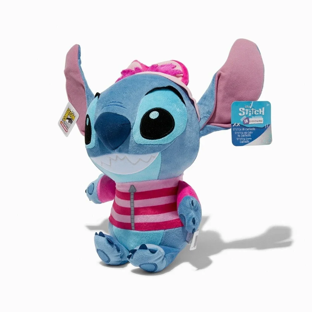 SDCC 2023 Exclusive STITCH As Cheshire Cat Cosplay‎ Plush Disney 100, NWT!