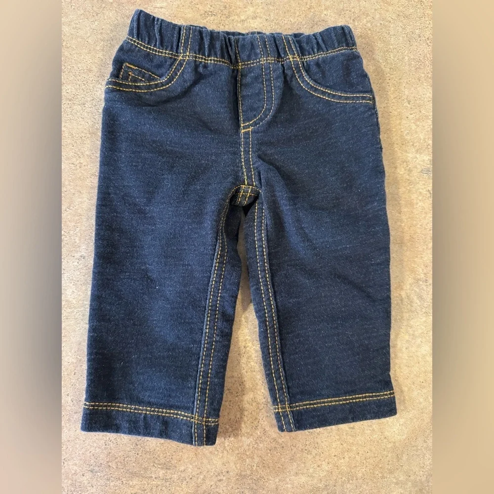 Carter's - 6M Classic Blue Baby Jeans