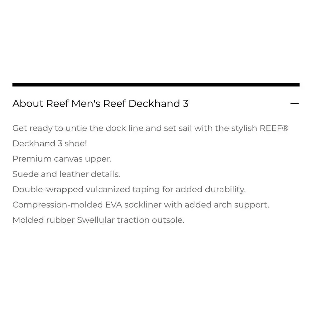Reef pre owned