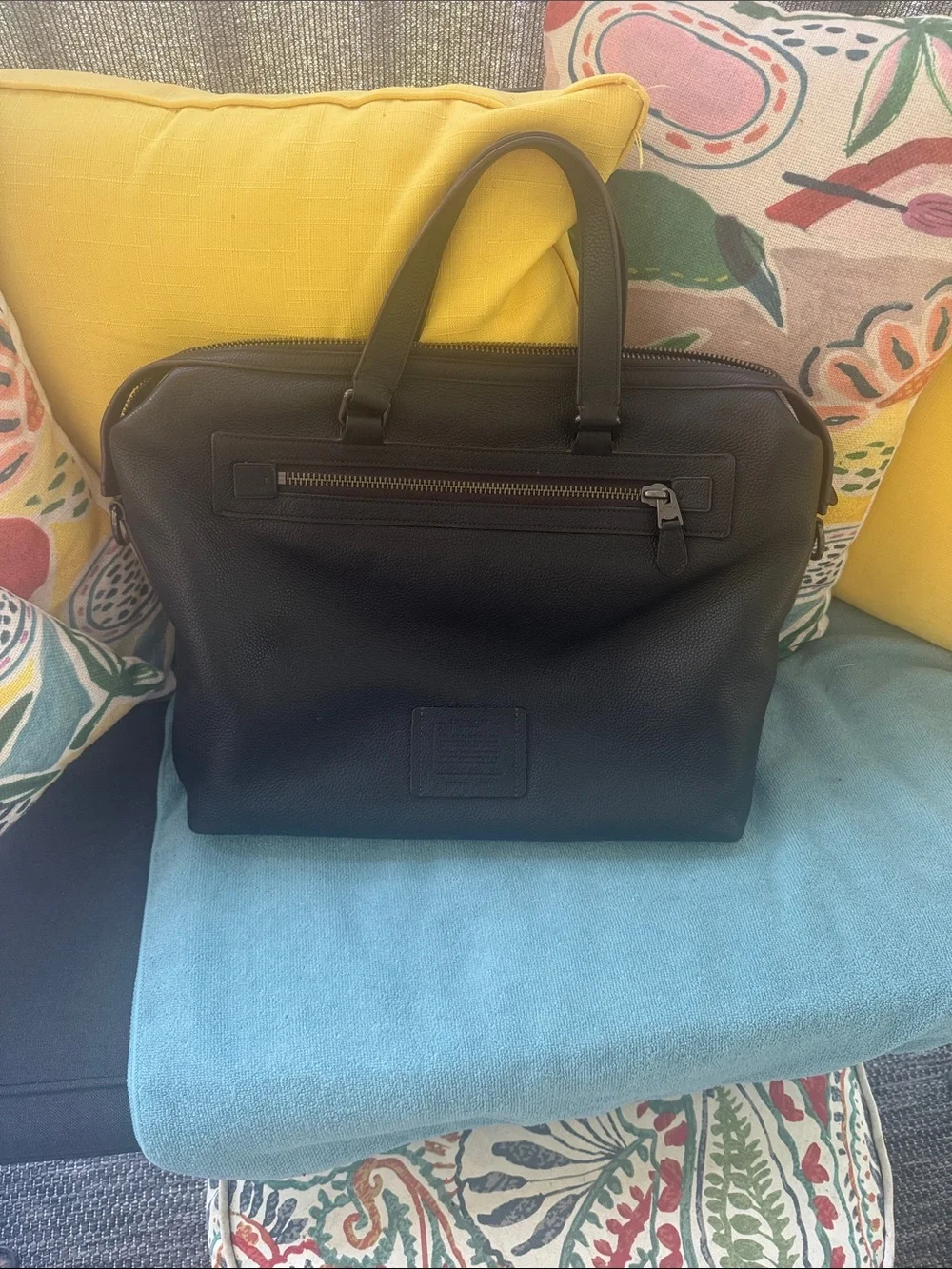 N/A briefcase zipper