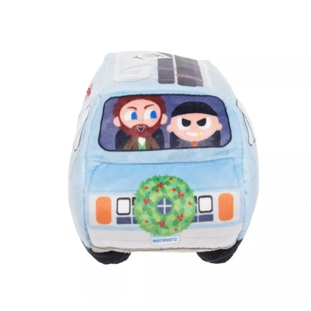 BARK‎ Home Alone Oh-Kay Chrismutts Van Dog Toy Plush Squeaky Play Toss Indoor