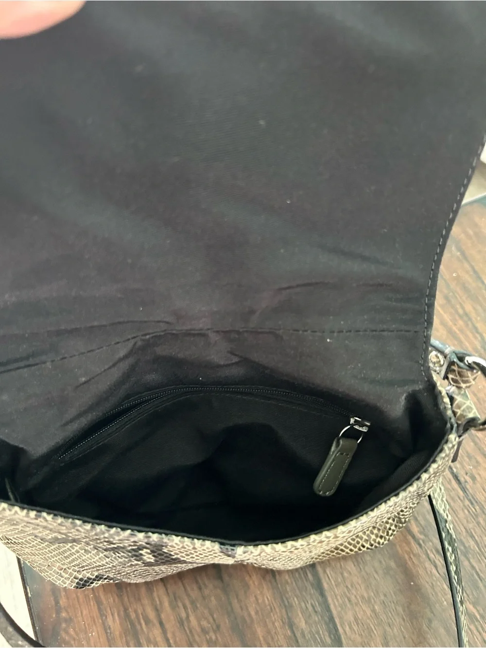 Coach crossbody snake
