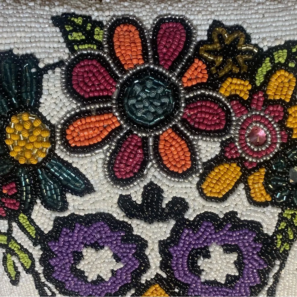 Source Unknown vibrant beaded