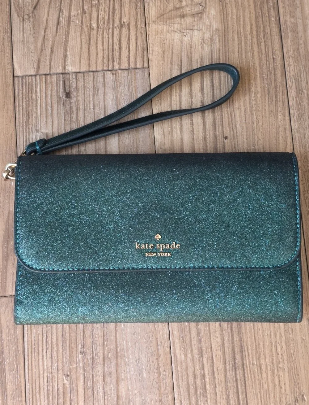 kate spade Glitter Wristlet Clutch