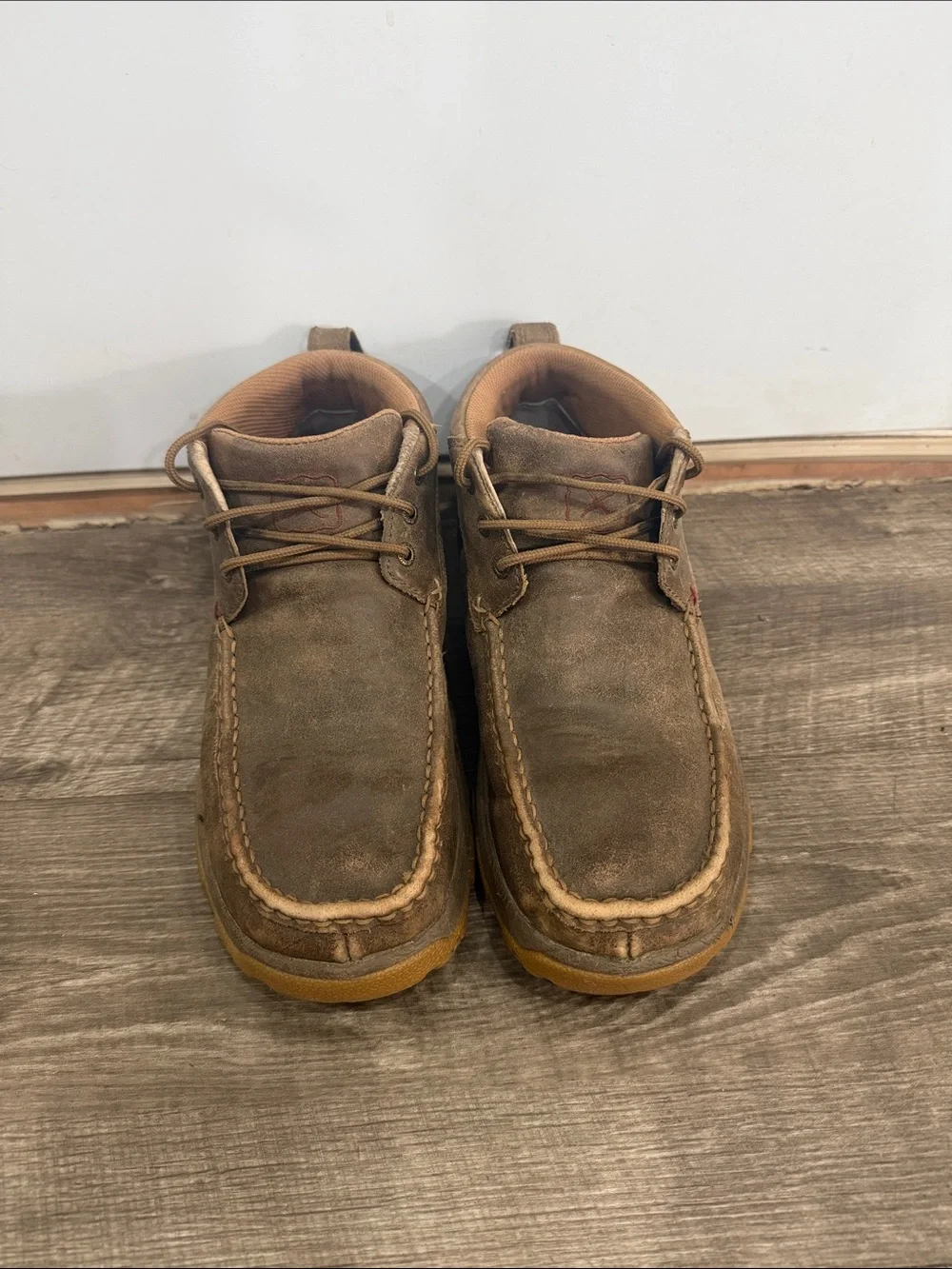 Twisted X Men's Brown Chukka Moc Toe Boots