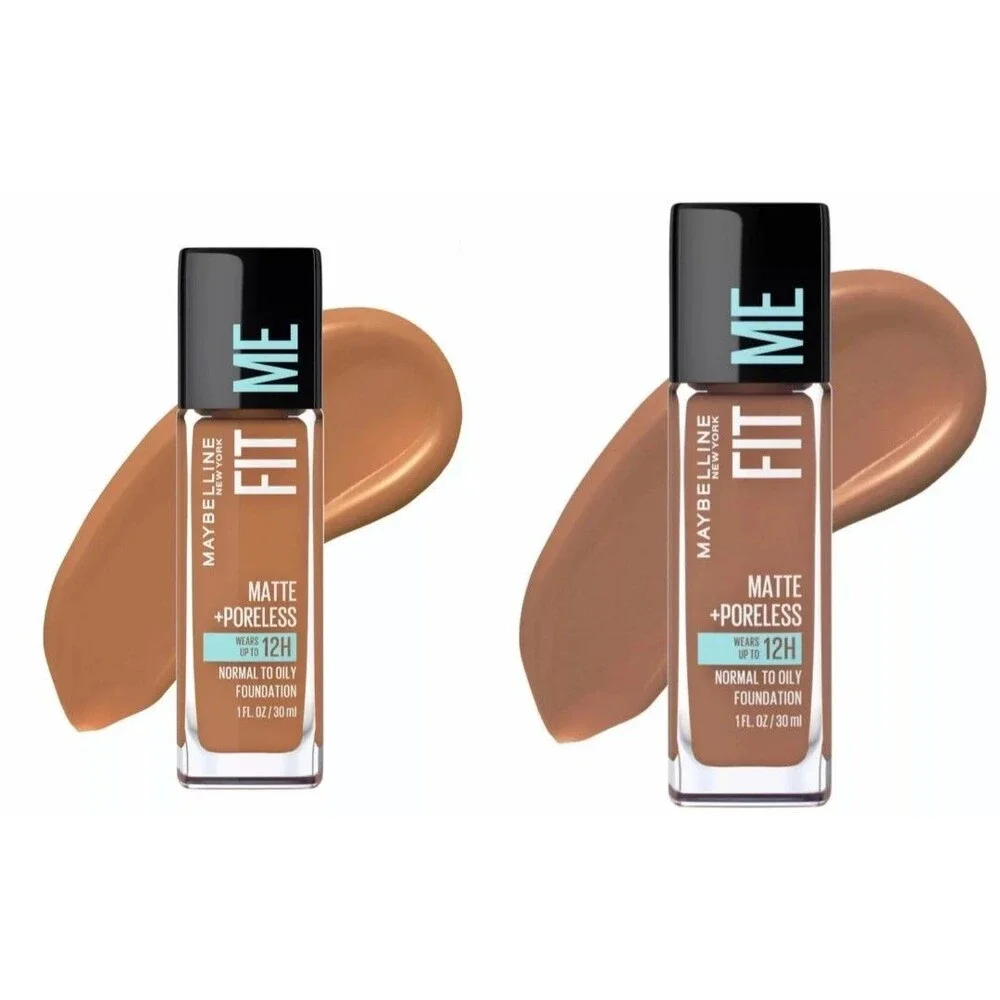 2 Maybelline Fit me matte +‎ poreless normal to oily skin foundation Shade 335