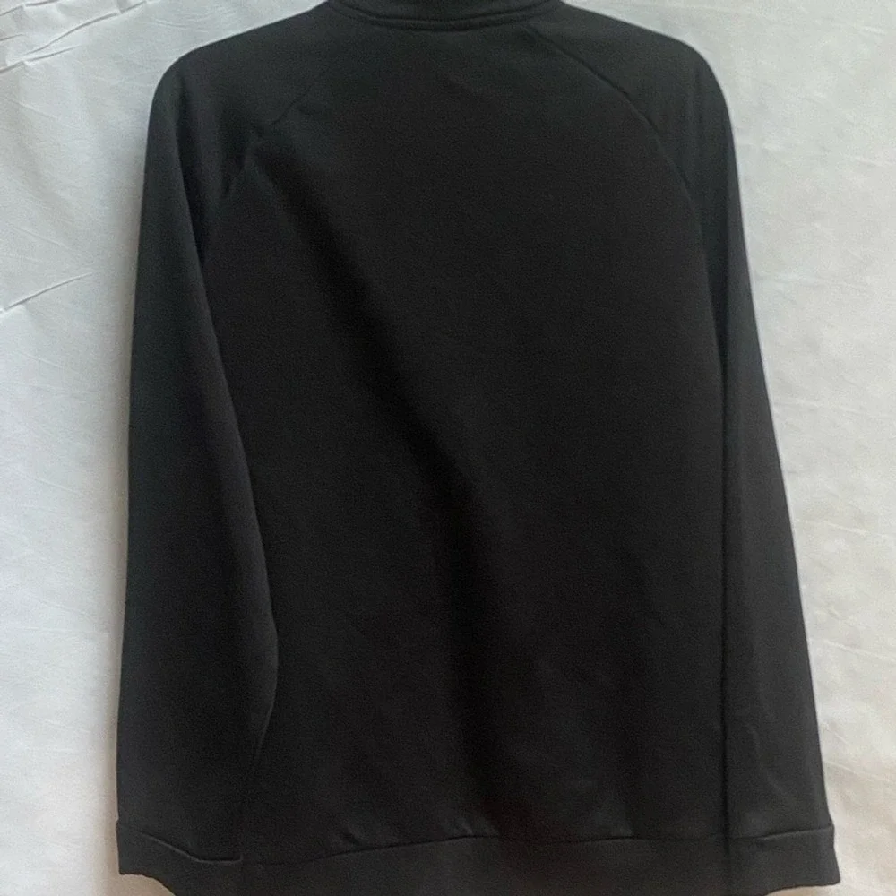 Nike Dri-FIT Mens Medium Black Quarter Zip Pullover Training Hoodie Sweatshirt