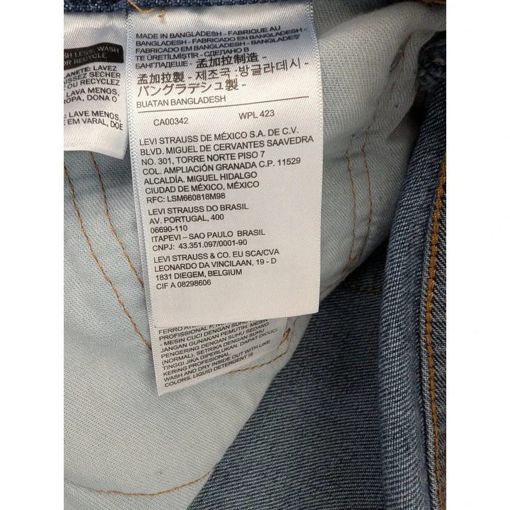 Levis Strauss great measurements