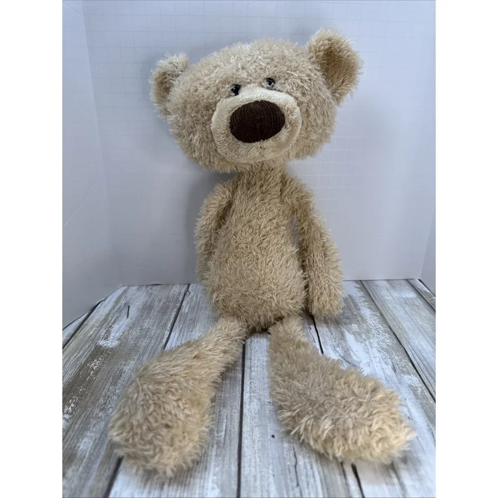 Gund Toothpick Light Brown Teddy Bear Soft Stuffed Animal 15