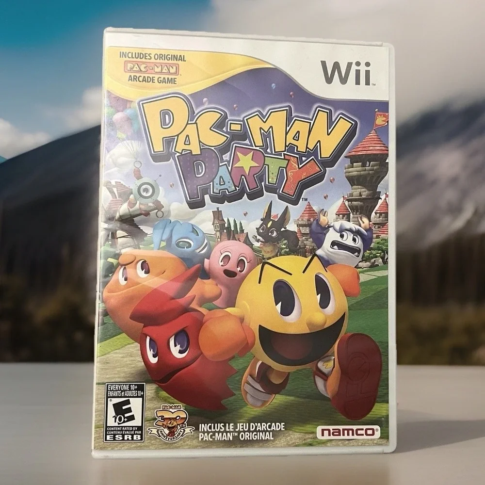 Pac-Man Party (Nintendo‎ Wii, 2010) All Paperwork