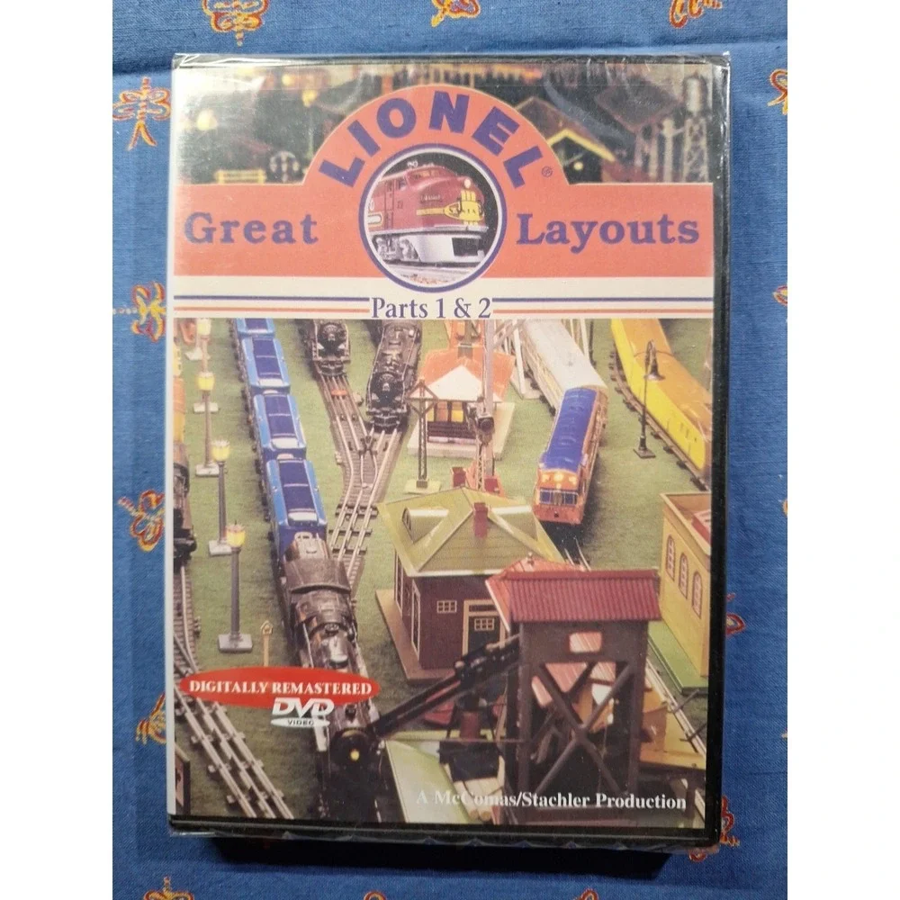 Lionel Great Layouts part 1 & 2 DVD Digitally Remastered NEW