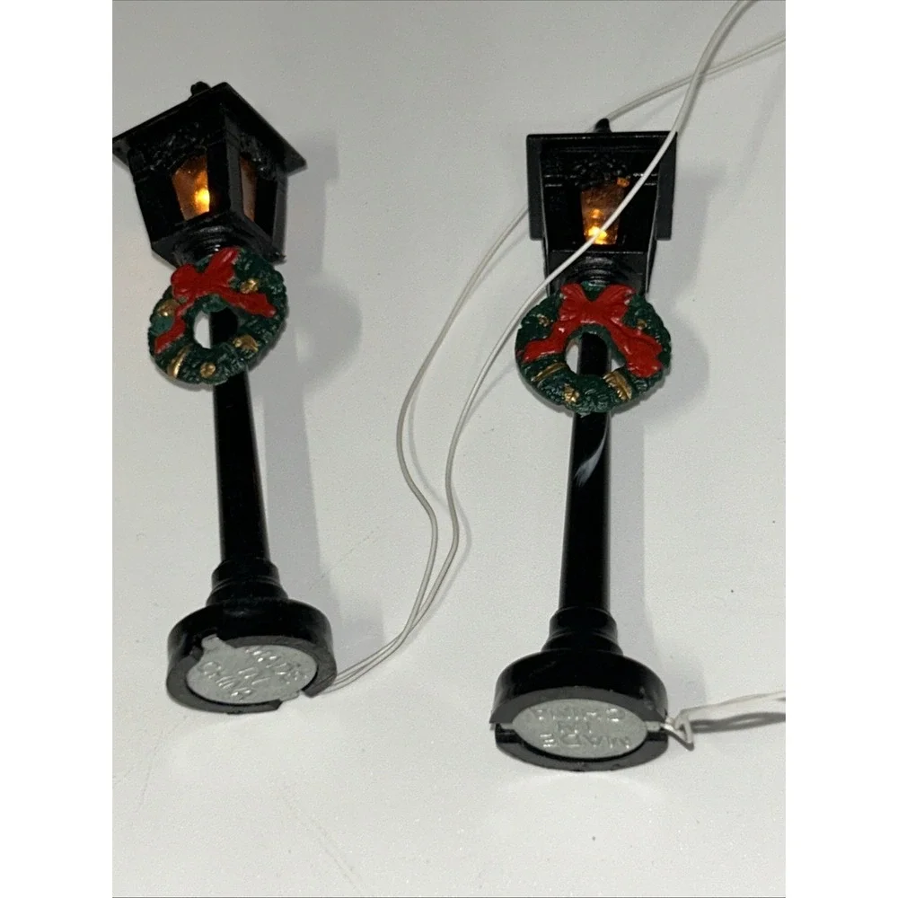 Lemax vintage decor posts