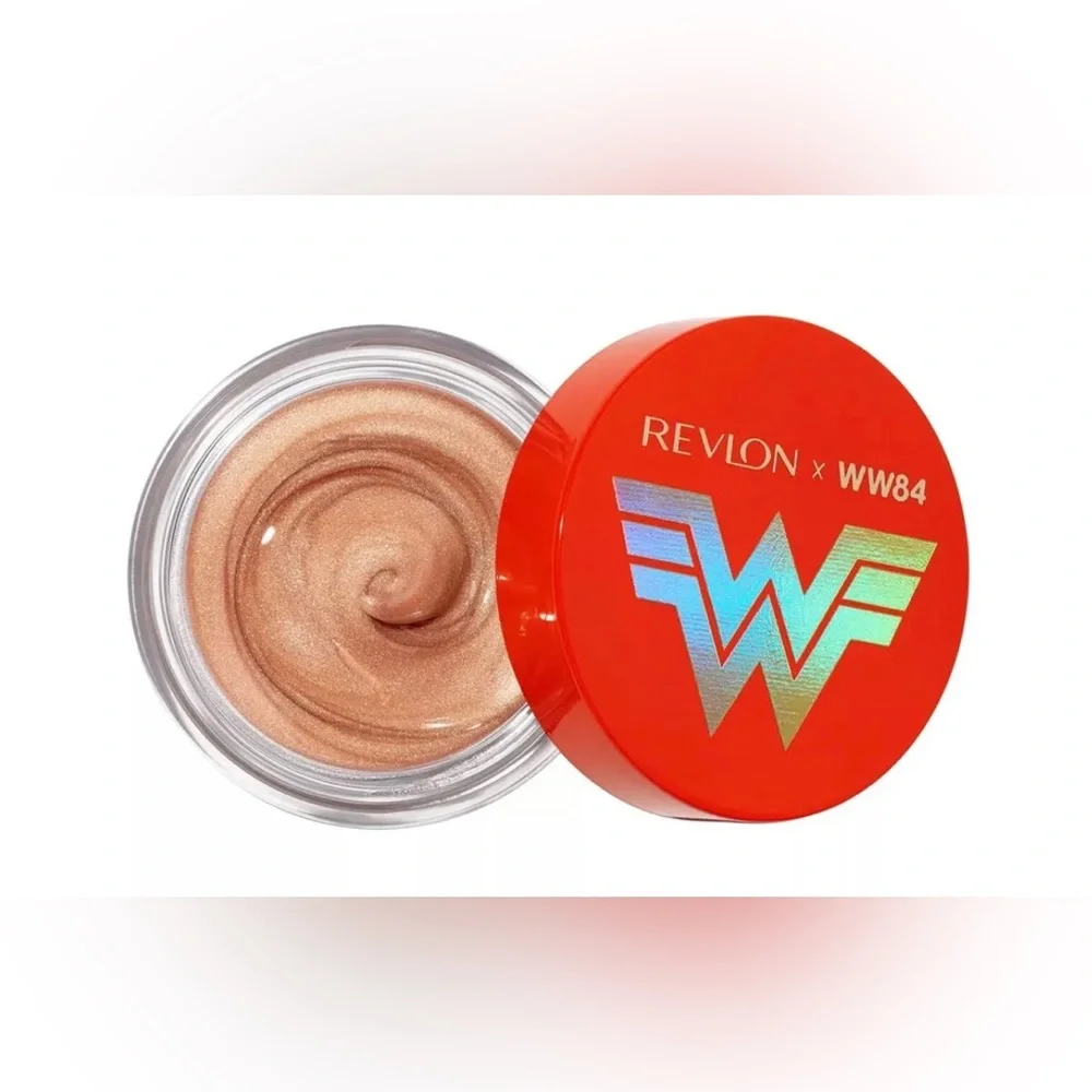 Revlon Wonder Woman WW84 Liquid Armor Glow Pot Sealed GOLDEN LASSO NEW