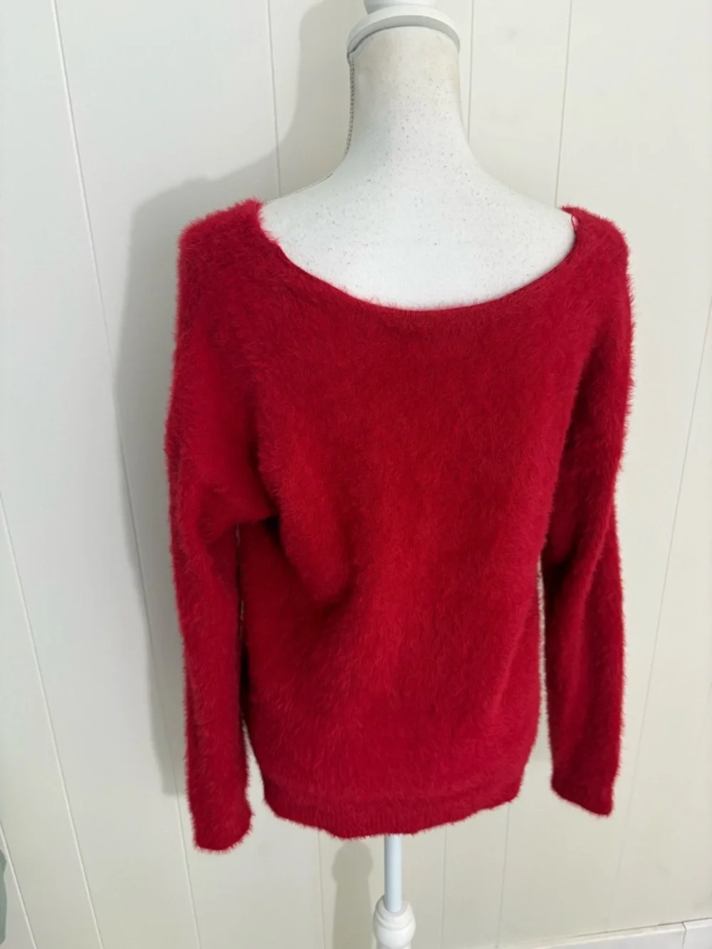 a new day fuzzy knit