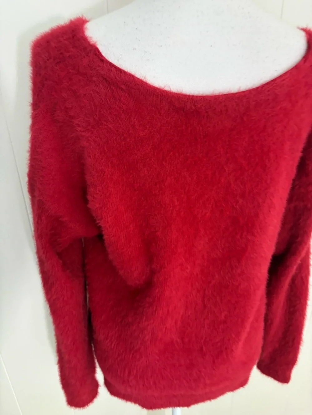 a new day fuzzy knit