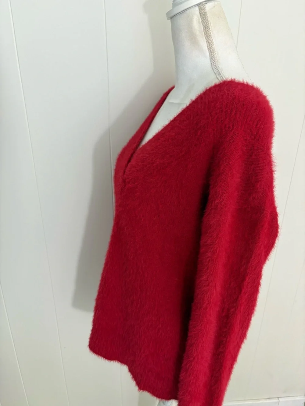 a new day fuzzy knit
