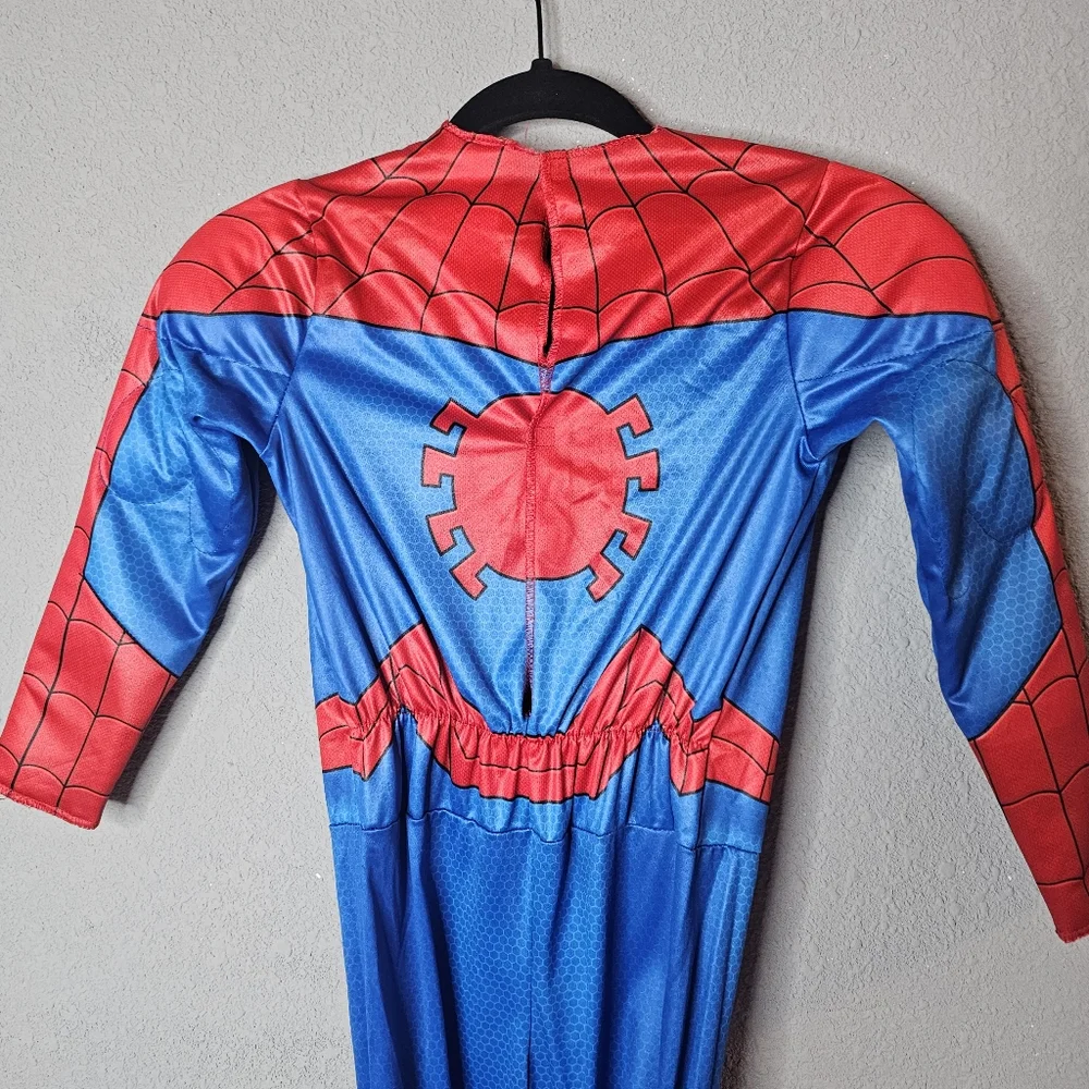 Marvel Spider-Man Costume Youth Boys Small Jazwares Padded Suit Superhero Outfit