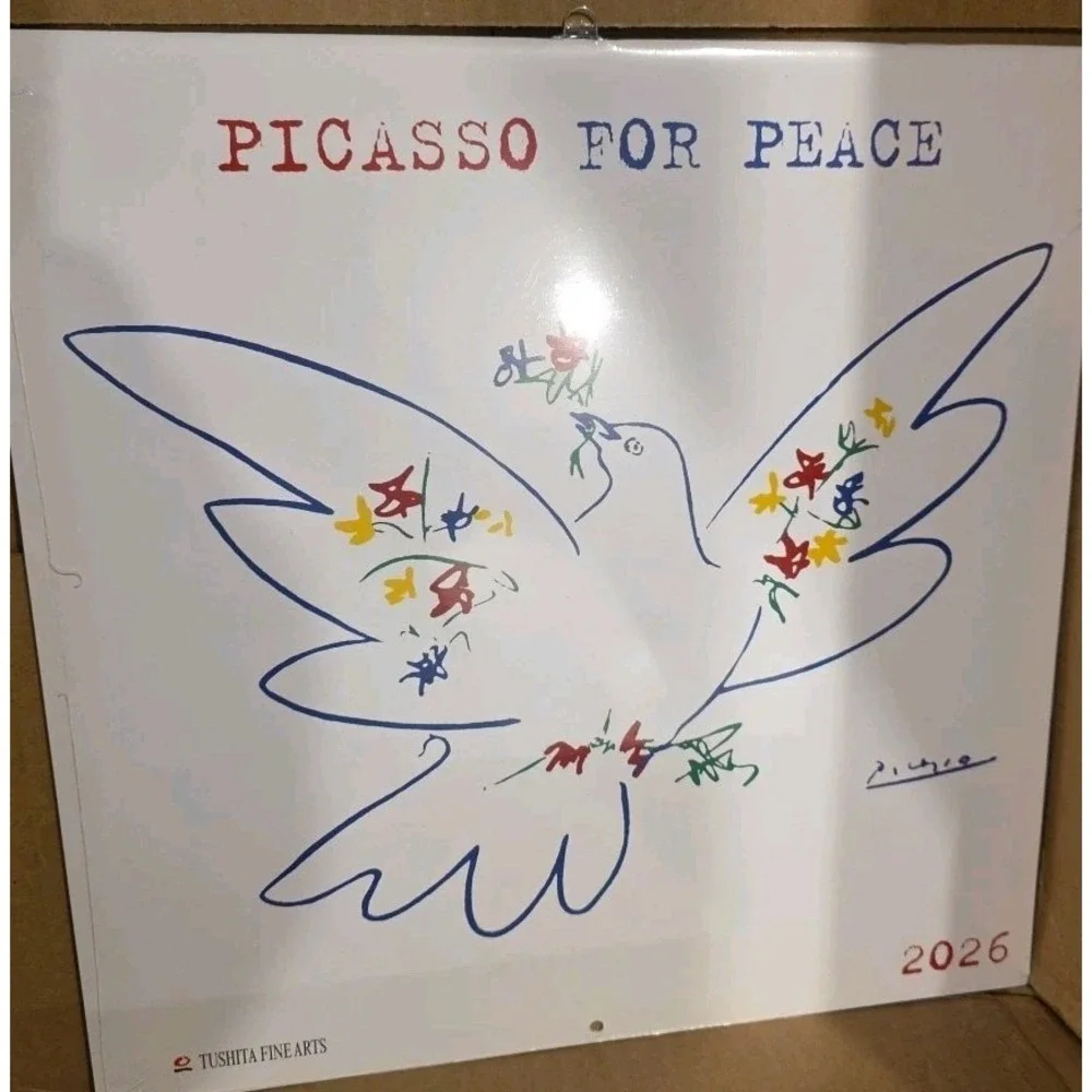 Tushita Publishing, Picasso For Peace 2026 Wall Calendar‎